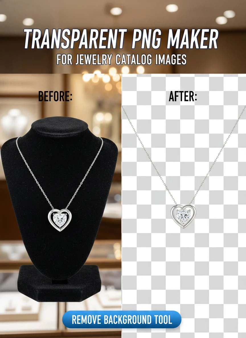 transparent png maker for jewelry catalog images - Professional Guide